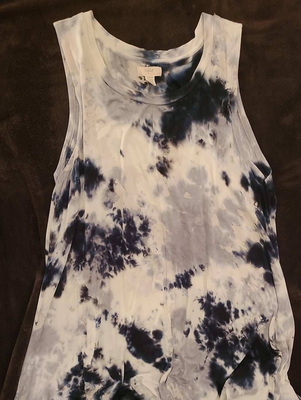 Cupio Sleeveless Tie Dye Dress XL